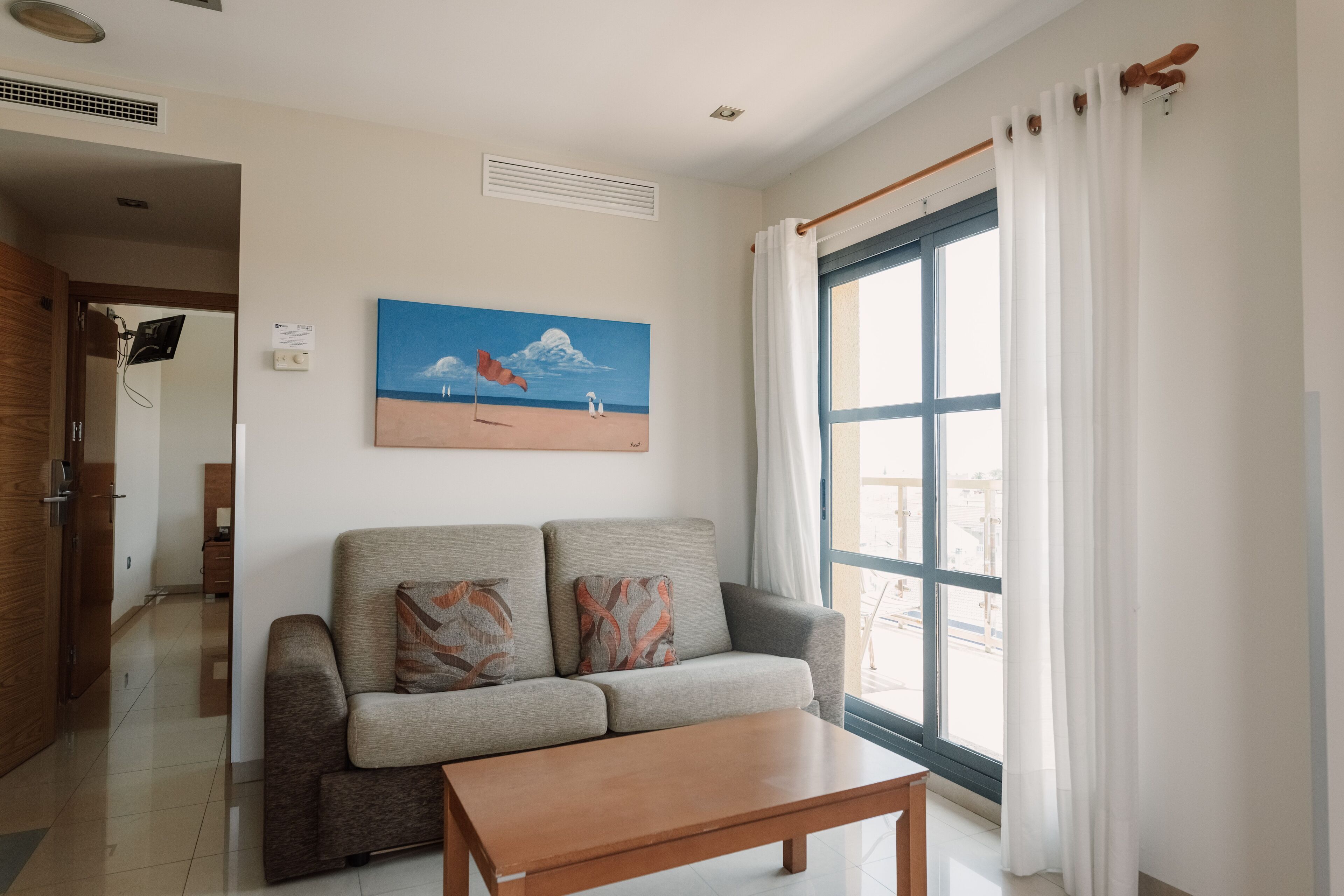 32-inch TV with cable channels, printers