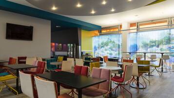 Daily buffet breakfast (EUR 13 per person)