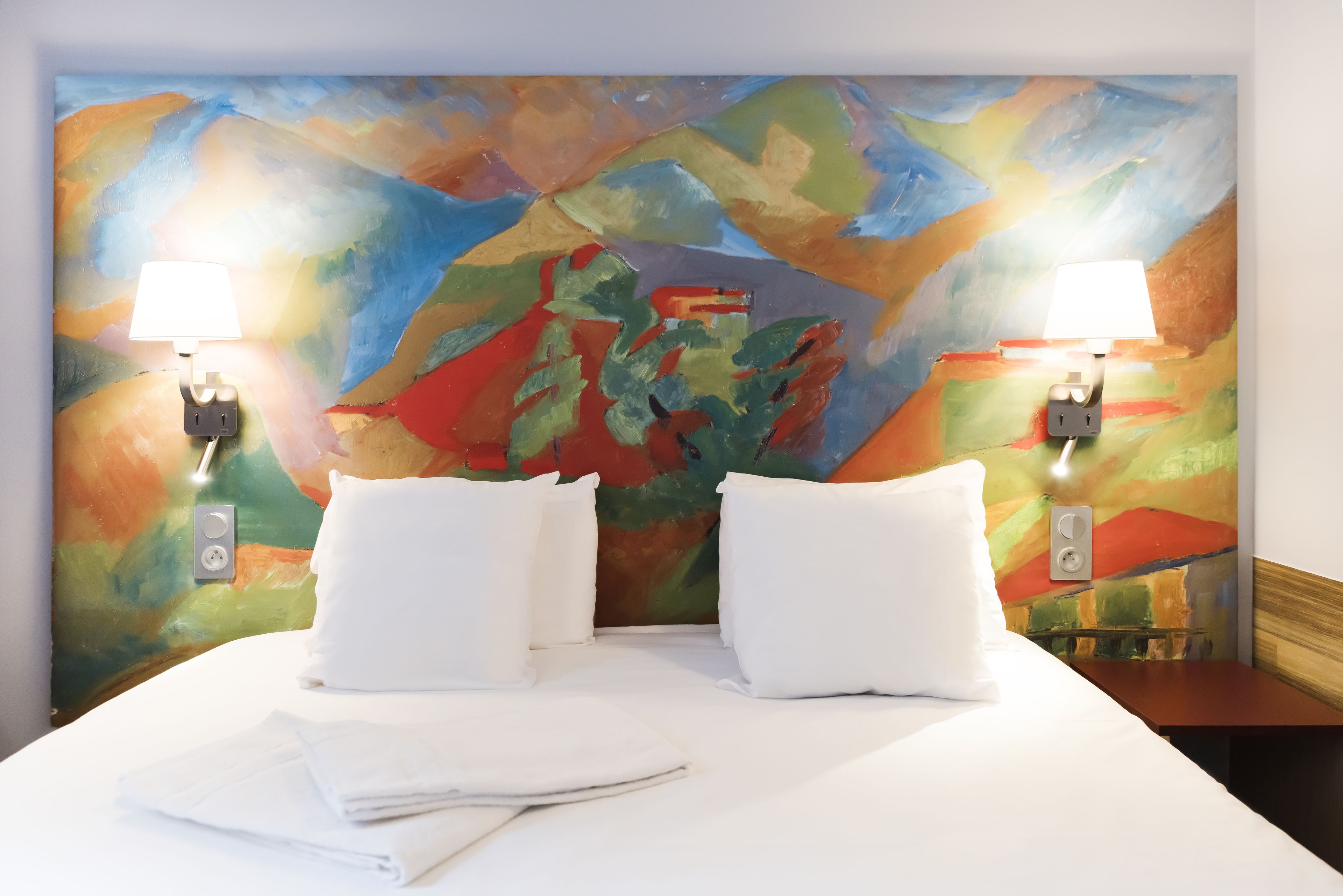 部屋からの景観