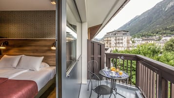 Chambre Double ou Twin - avec Balcon et vue Montagnes | Balcony view