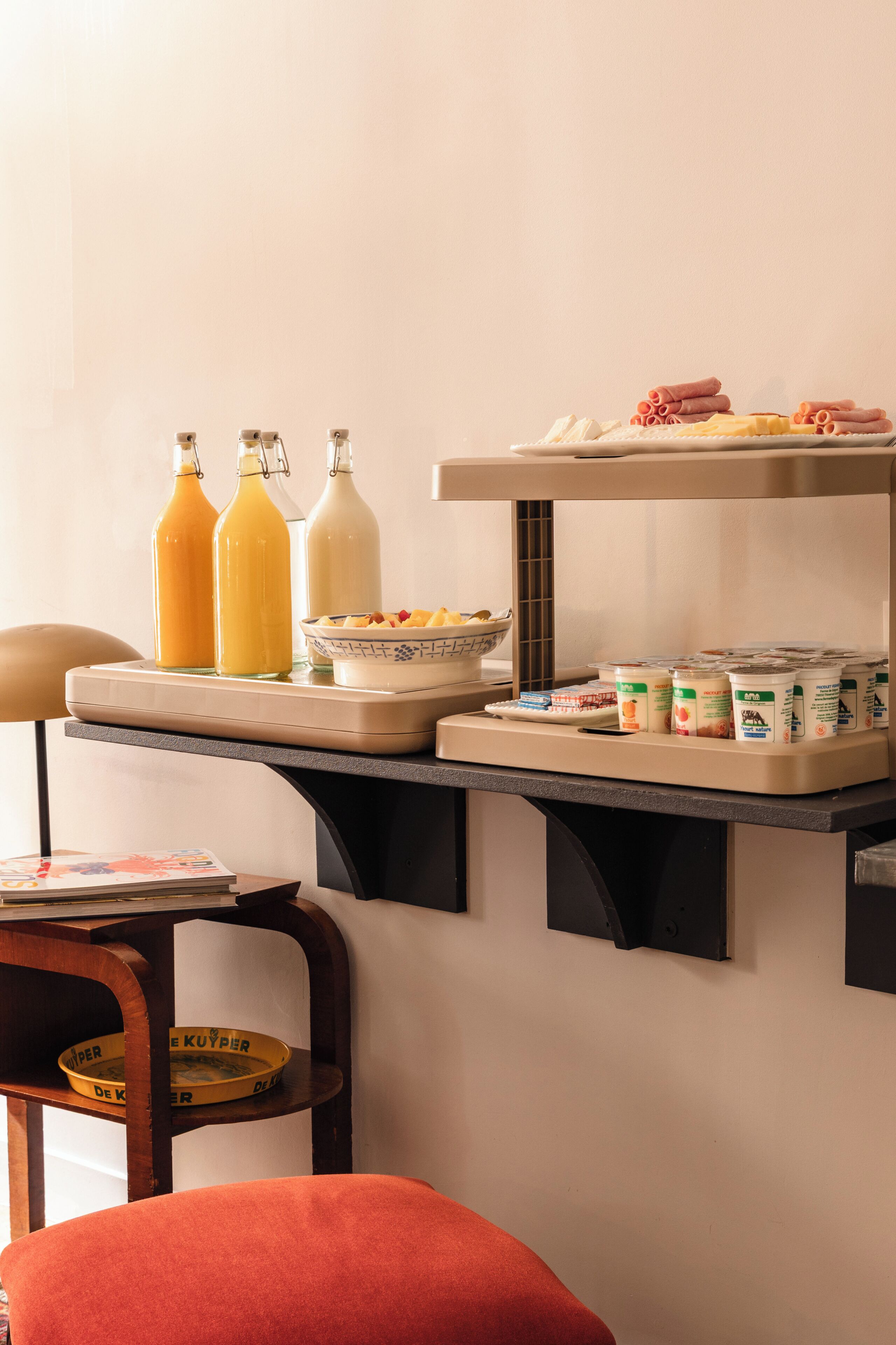 Daily continental breakfast for a fee
