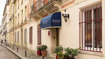 Fassade der Unterkunft