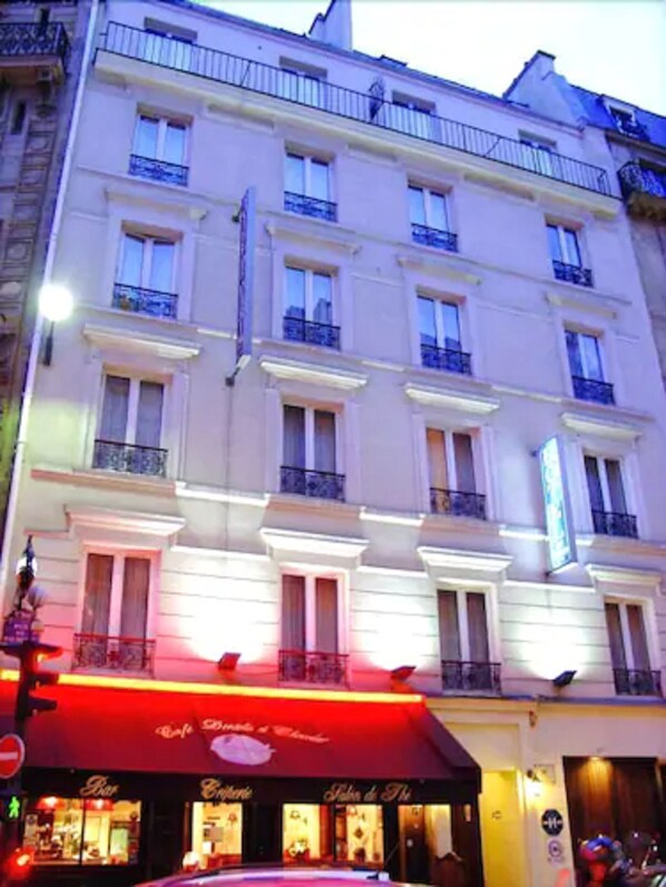 Façade de l’hébergement