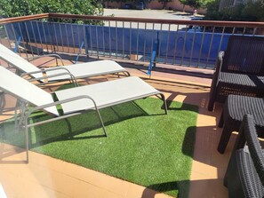 家庭開放式套房 | 露台/庭院