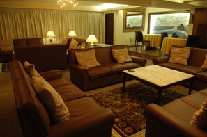 Sitteområde i lobbyen