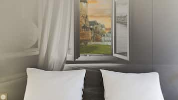 Twin Room, Non Smoking | Frette Italian sheets, premium bedding, desk, soundproofing