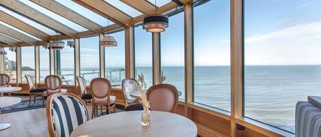 Beach views, open daily