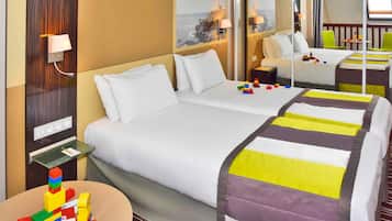 Premium bedding, minibar, in-room safe, desk