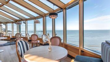 Vue sur la plage, ouvert tous les jours