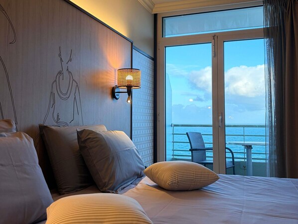 Premium bedding, minibar, in-room safe, desk