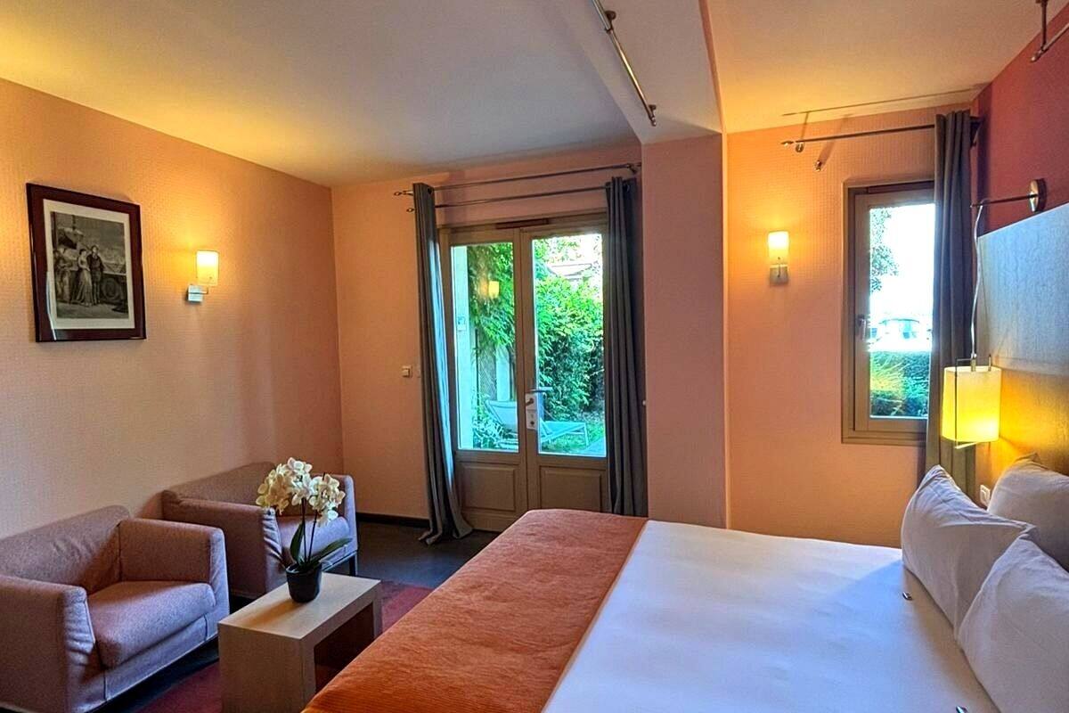 double room, terrace, lake view | 1 bedroom, desk, soundproofing