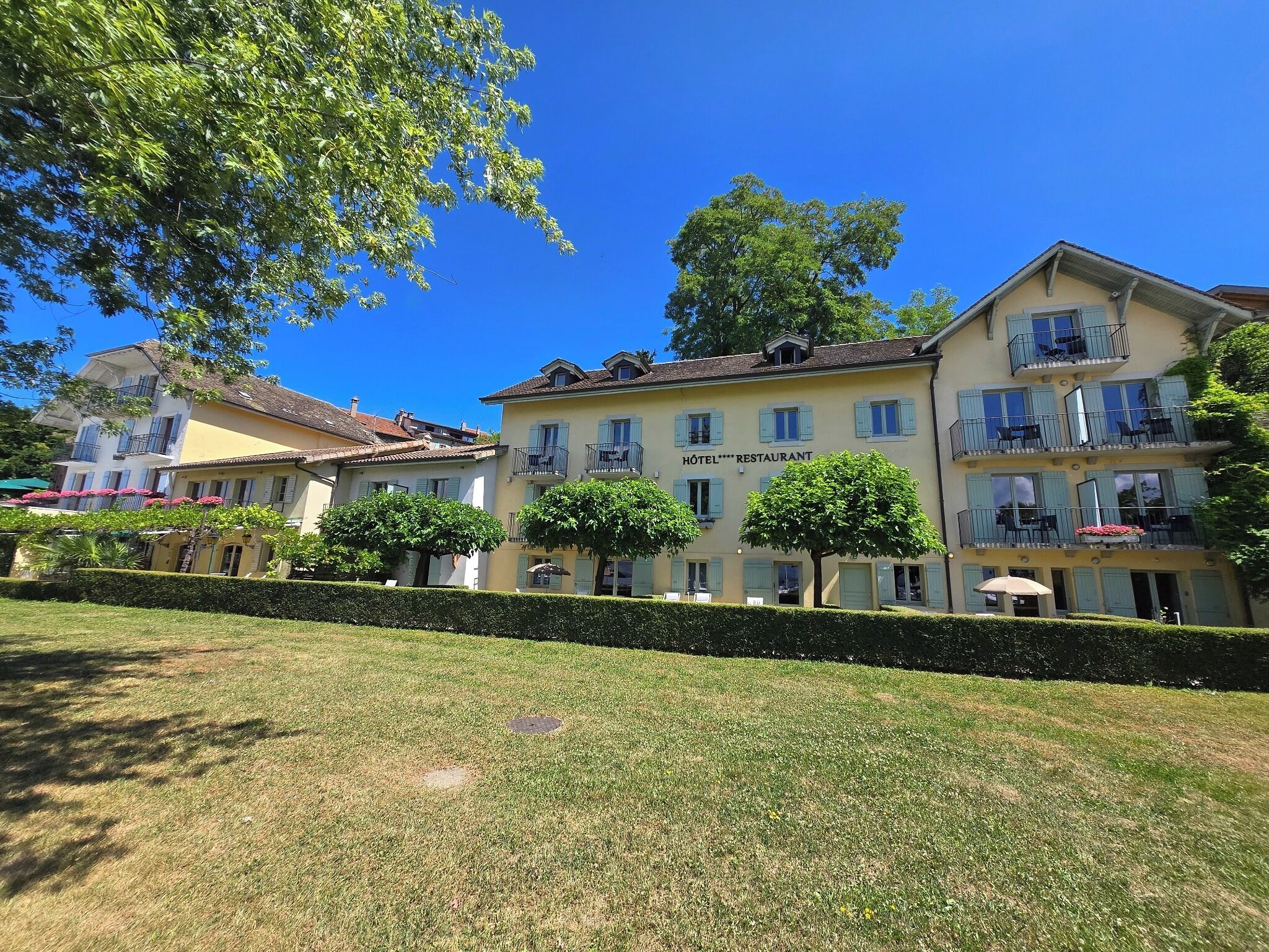 Façade de l’hébergement