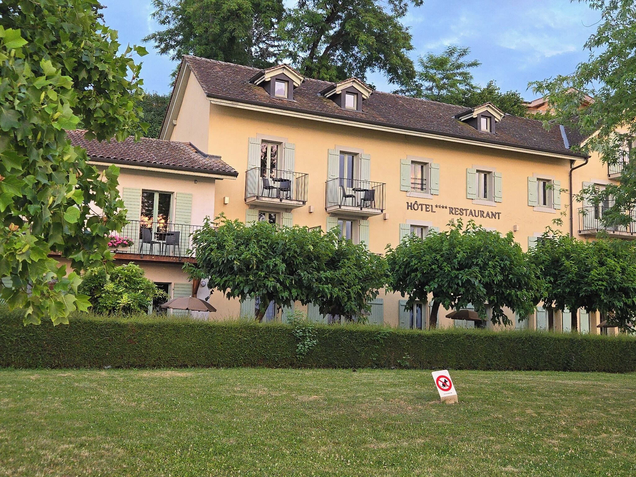 Fassade der Unterkunft