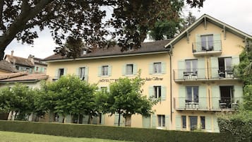 Voorkant van accommodatie