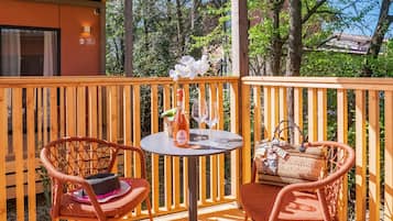 Executive stacaravan (Pet Friendly) | Terras