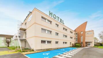 Fachada del alojamiento