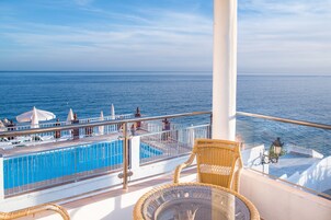 Udsigt fra overnatningsstedet