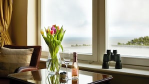 Chambre Double Supérieure, 1 grand lit, vue mer