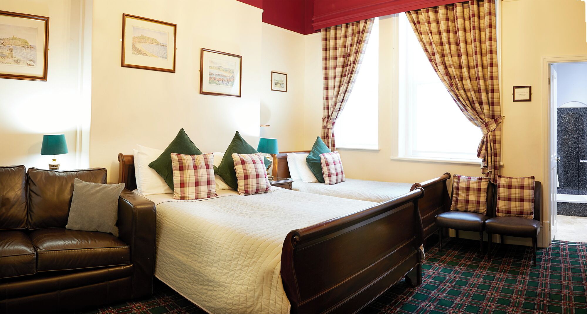 三人房 | 低過敏寢具、客房內保險箱、獨特裝潢、布置獨特