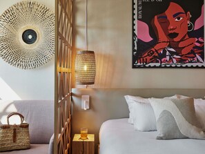 Privilege, Kamar, 1 Tempat Tidur Double, pemandangan laut | Seprai premium, brankas, meja kerja, dan ruang kerja ramah laptop