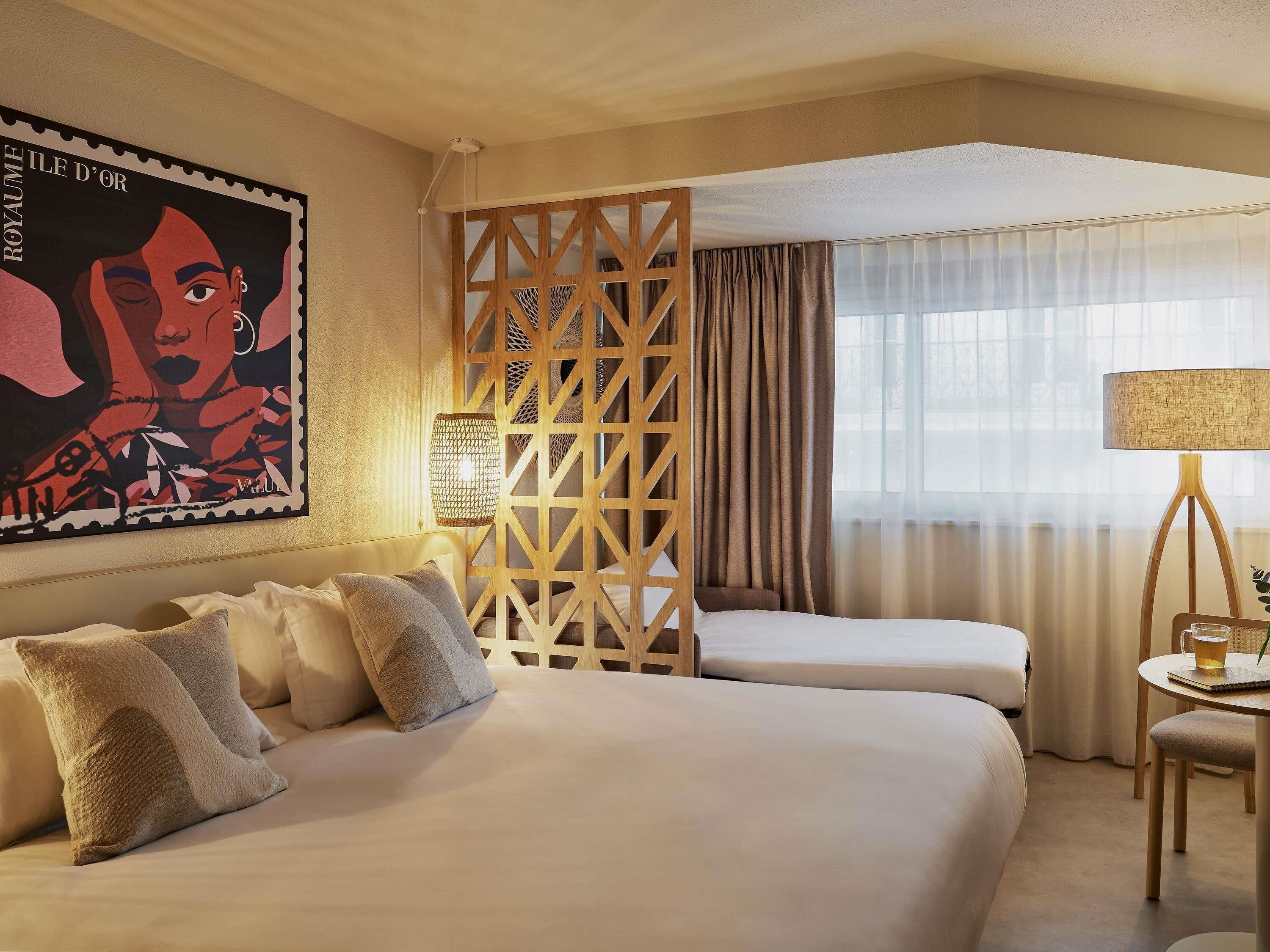 Classic Room, Multiple Beds, City View | Premium bedding, in-room safe, desk, laptop workspace