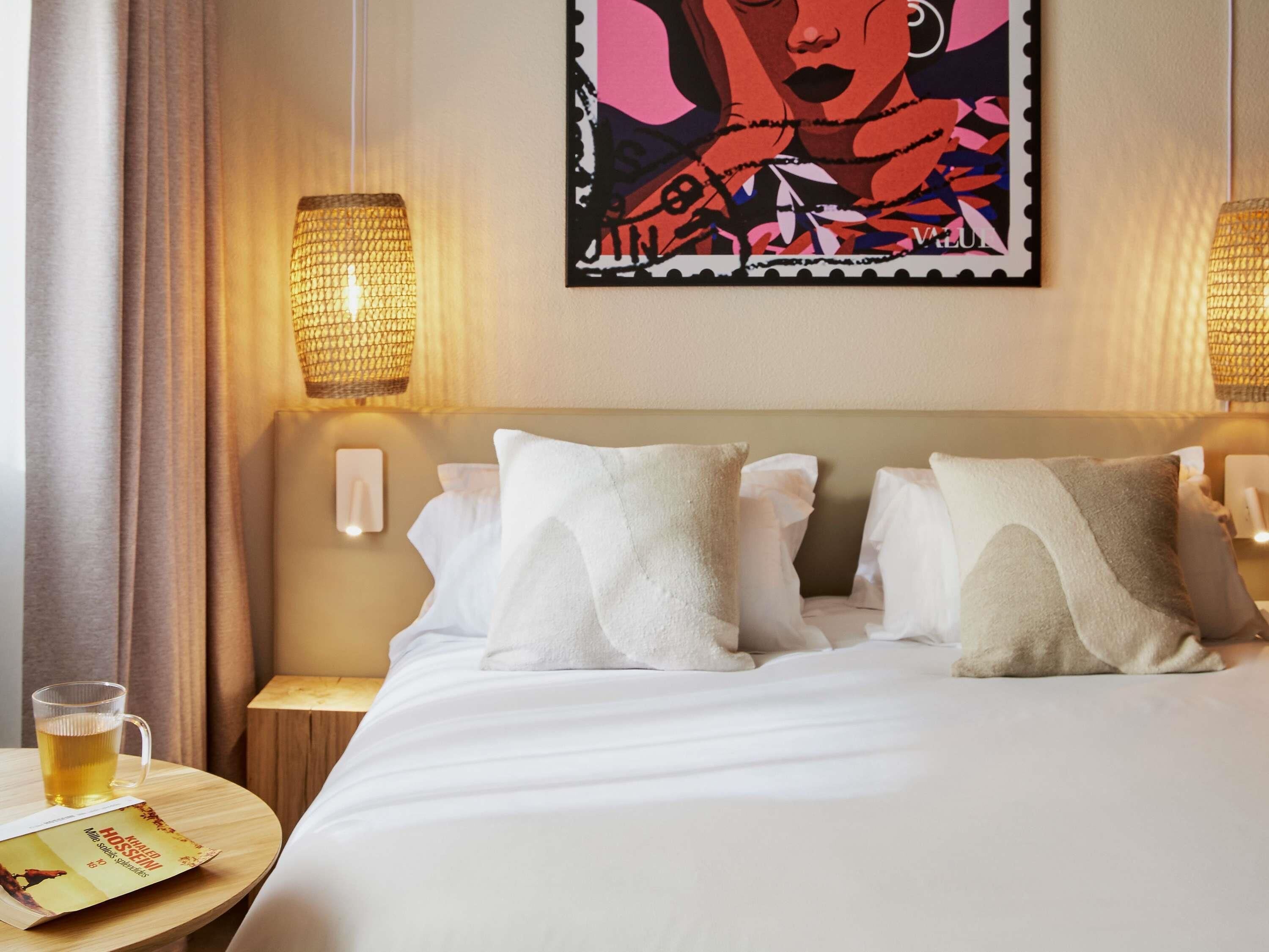 Literie de qualité supérieure, coffres-forts dans les chambres, bureau