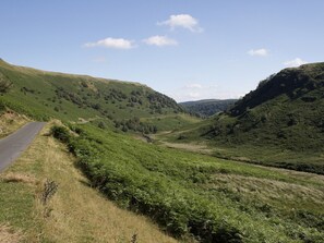 Blick von der Unterkunft