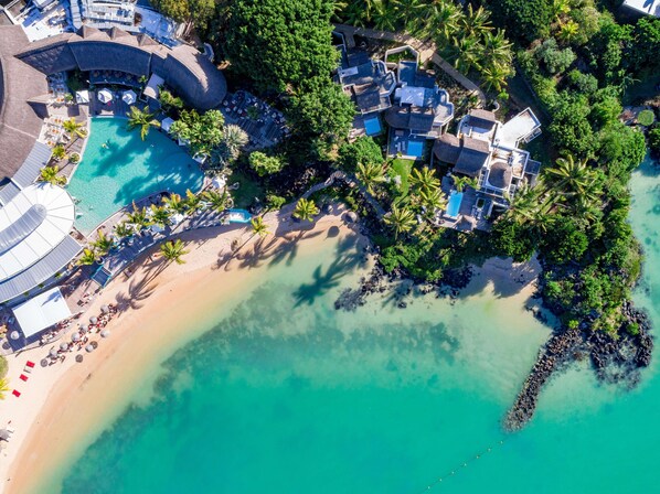 Blick von der Unterkunft