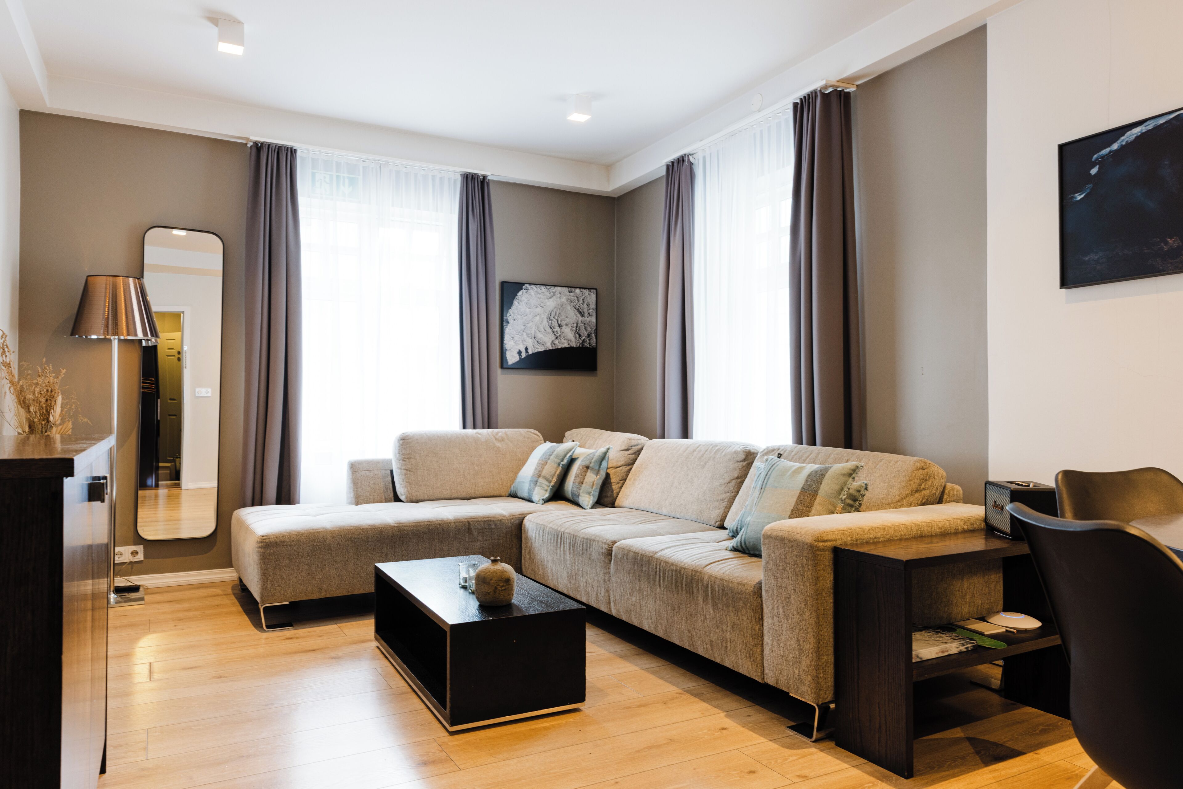 Suite - 2 soveværelser | Egyptiske bomuldslagner, premium-sengetøj, Select Comfort-senge