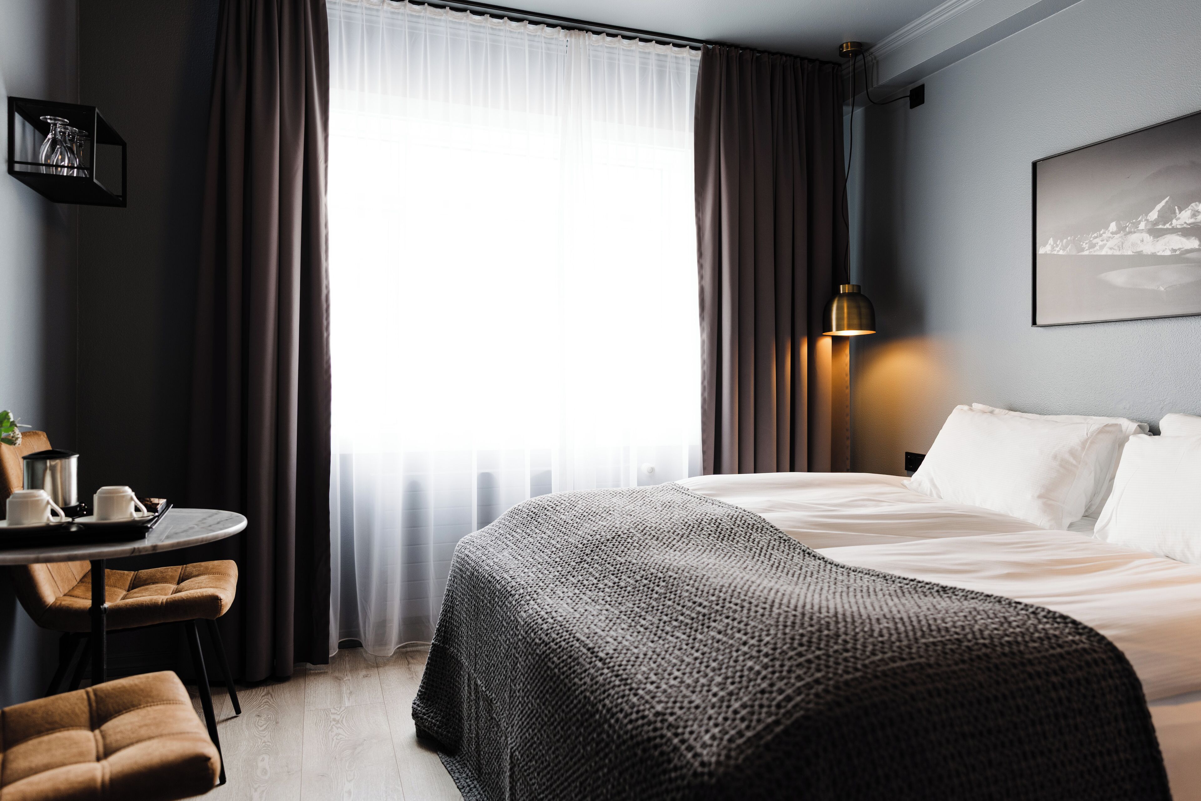 Dobbelt- eller tomannsrom – standard | Sengetøy i egyptisk bomull og sengetøy av topp kvalitet