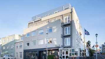 Overnatningsstedets facade