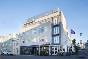 Overnatningsstedets facade