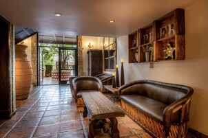 Sala de estar en el lobby