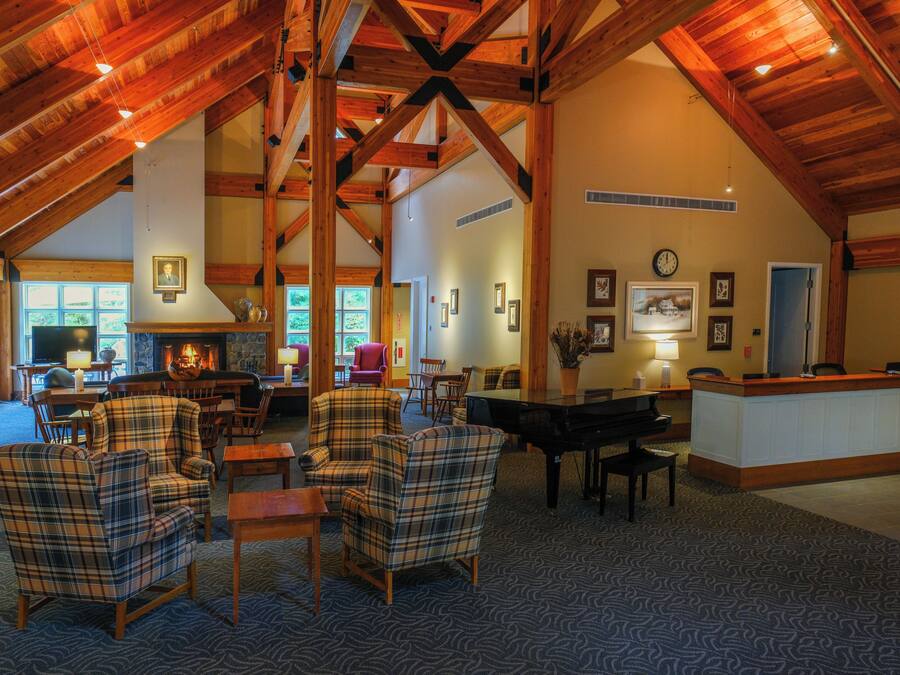 Lobby sitting area