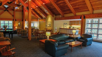 Sala de estar en el lobby