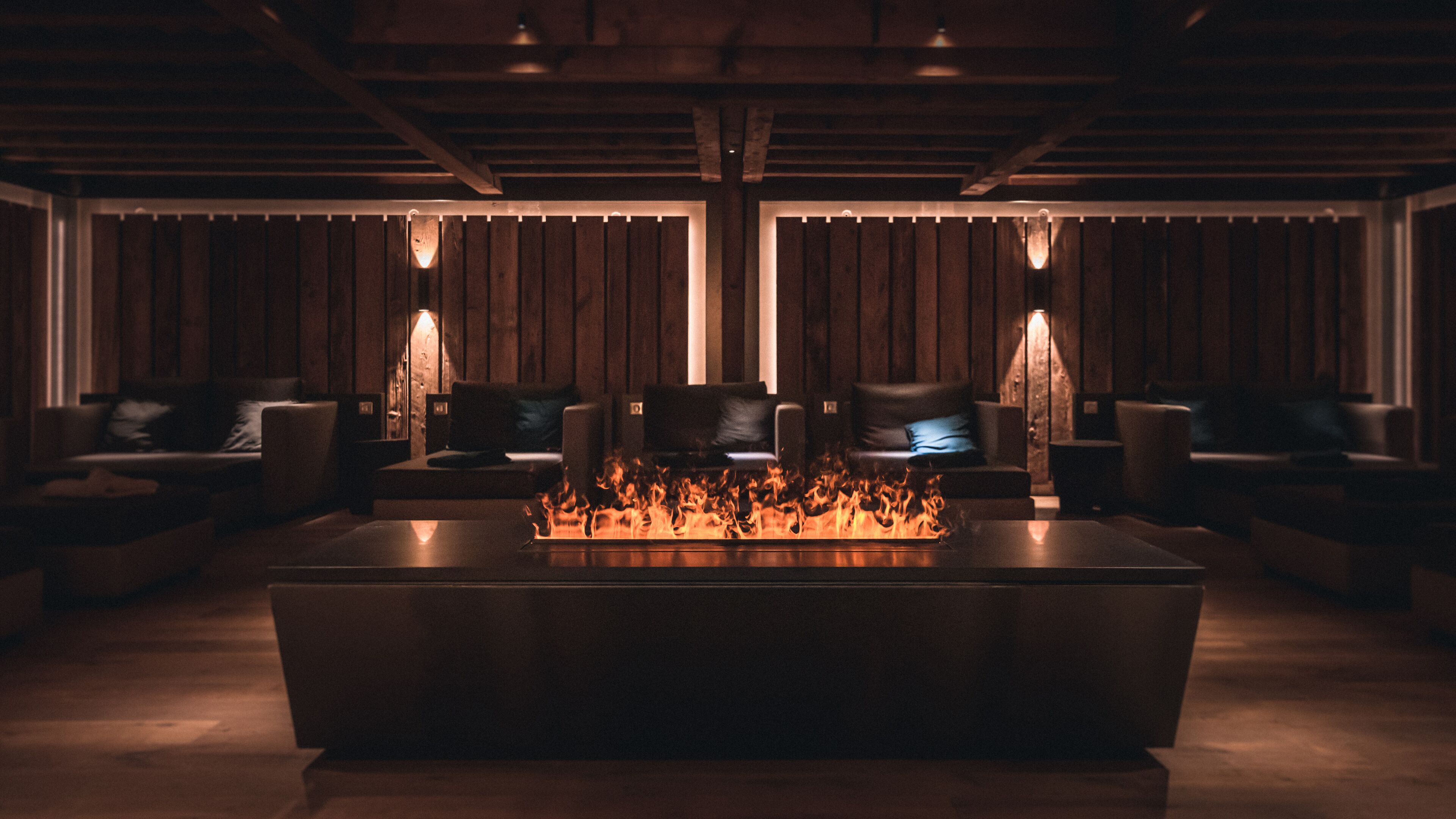 2 indoor pools, seasonal outdoor pool, pool umbrellas, pool loungers