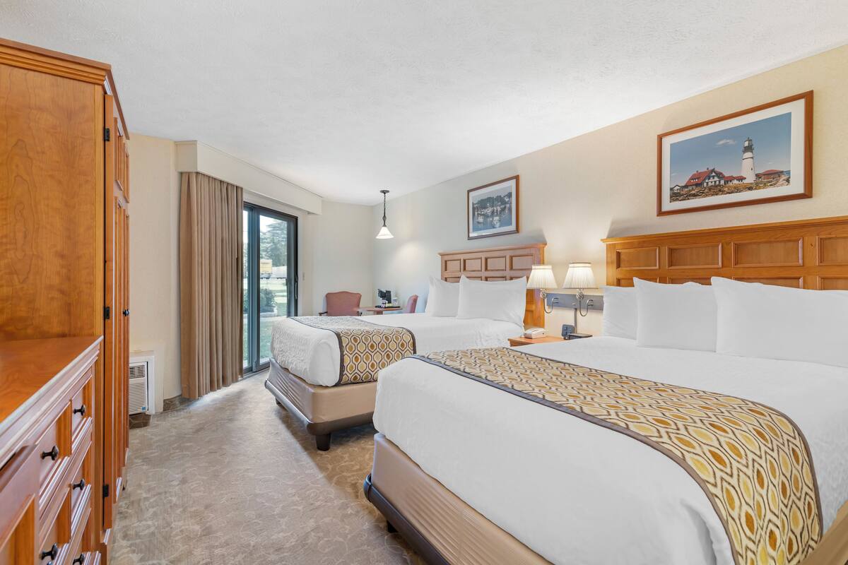 room, 2 queen beds (west resort) | individually decorated, individually furnished, desk, iron/ironing board