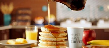 Desayuno buffet incluido todos los días 