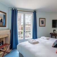 Deluxe Double Room | Premium bedding, minibar, in-room safe, individually decorated