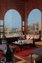 Sala de estar en el lobby