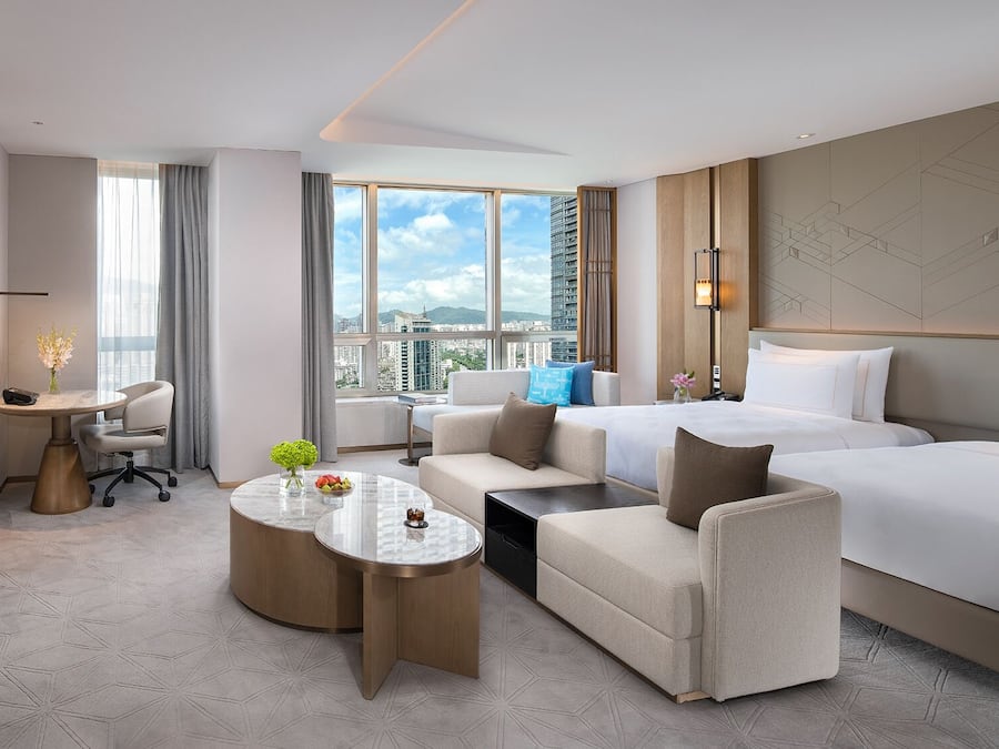 Executive-Doppelzimmer, Nichtraucher, Stadtblick | Ausblick vom Zimmer