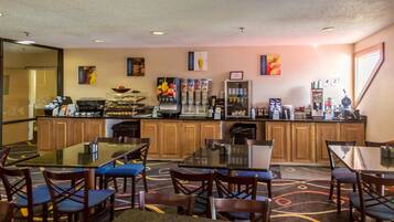 Free daily on-the-go breakfast