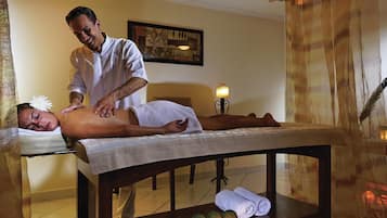 Behandlingsrum för par, djupmassage och klassisk massage