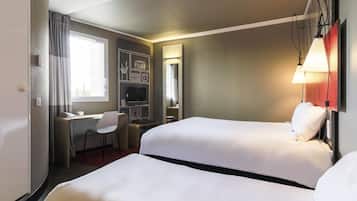 Premium bedding, in-room safe, desk, soundproofing