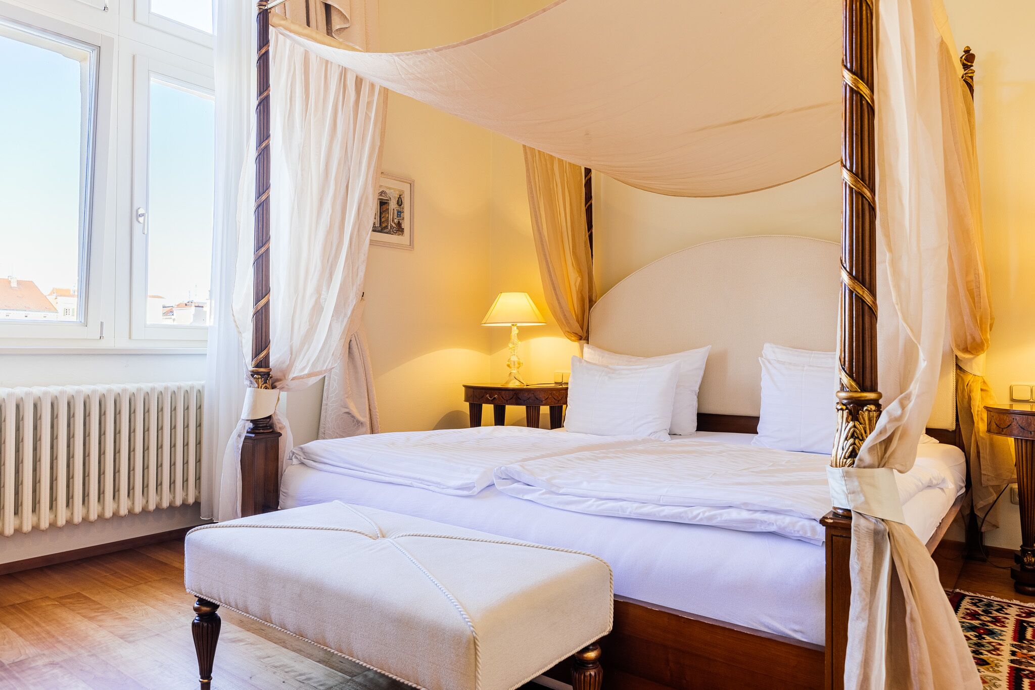 Presidential-Suite, 1 Queen-Bett, Balkon, Stadtblick