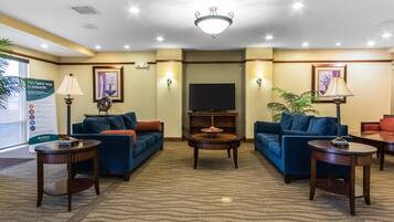 Sala de estar en el lobby