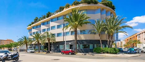 Majoituspaikan julkisivu