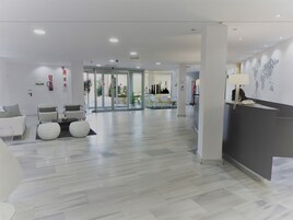 Zona de estar del vestíbulo