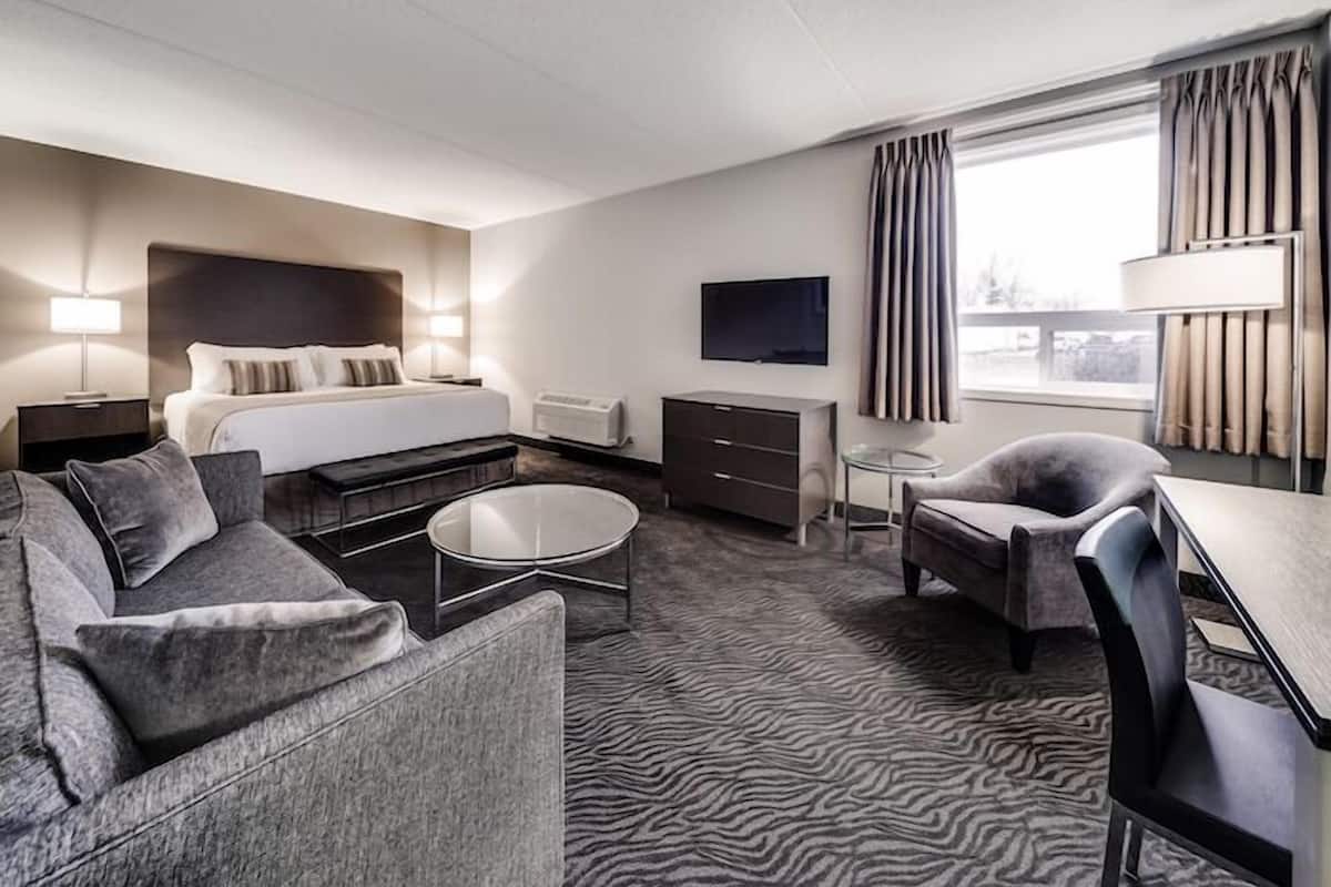 Premier Room, 1 King Bed | Desk, blackout drapes, free WiFi, bed sheets