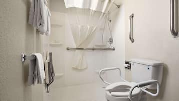 Room, 1 Queen Bed, Accessible, Non Smoking (Mobility) | Bathroom